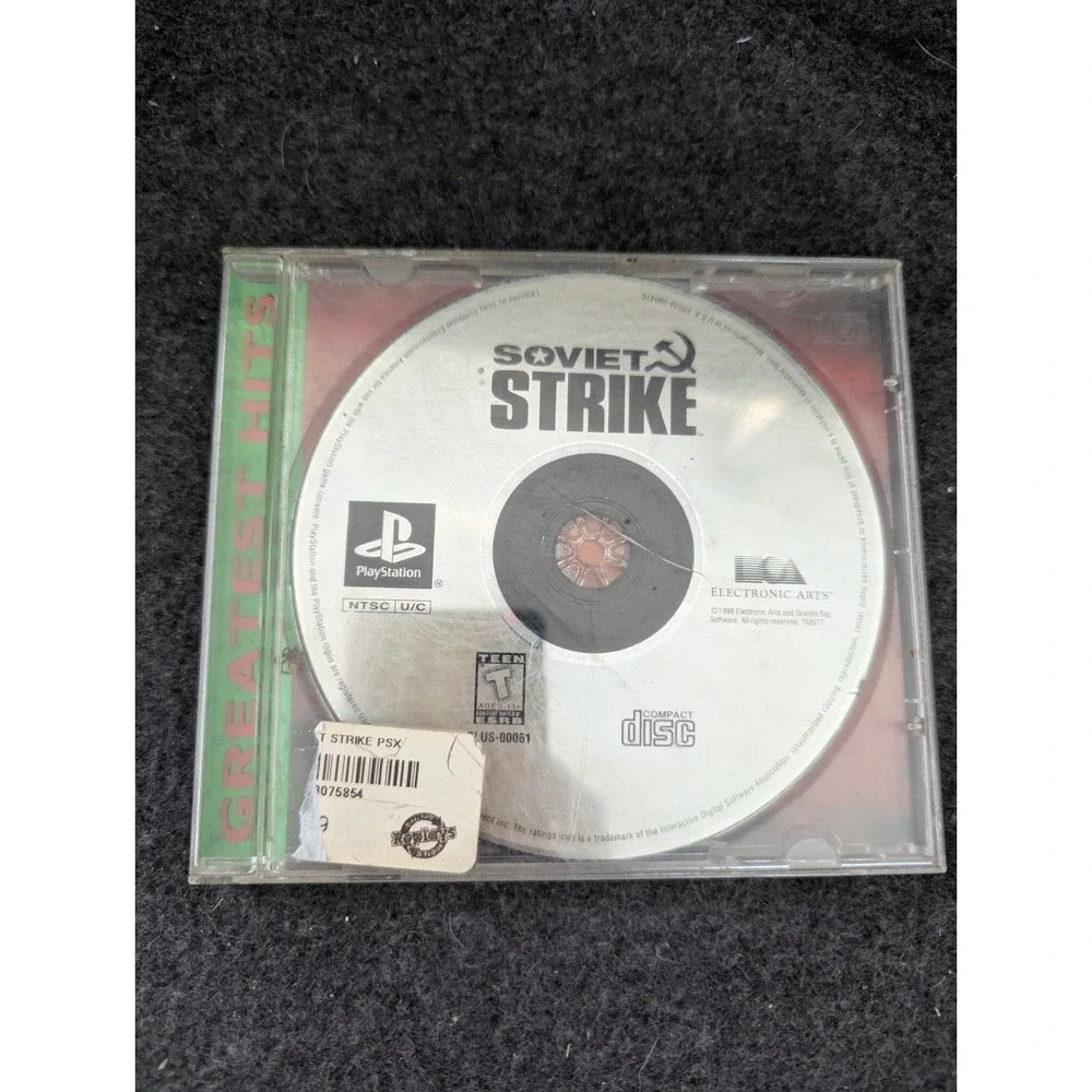 Soviet Strike‎ - Playstation PS1 TESTED